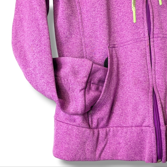 The North Face Full Zip Hoodie in Y2K Pink and Green: Women's Medium - Picture 5 of 10